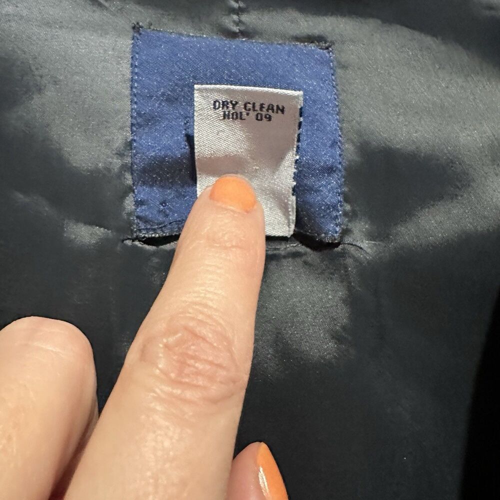 J Crew Women's Schoolboy Blazer Sz 10 Navy Blue Classic Two Button Jacket Career - Picture 6 of 12